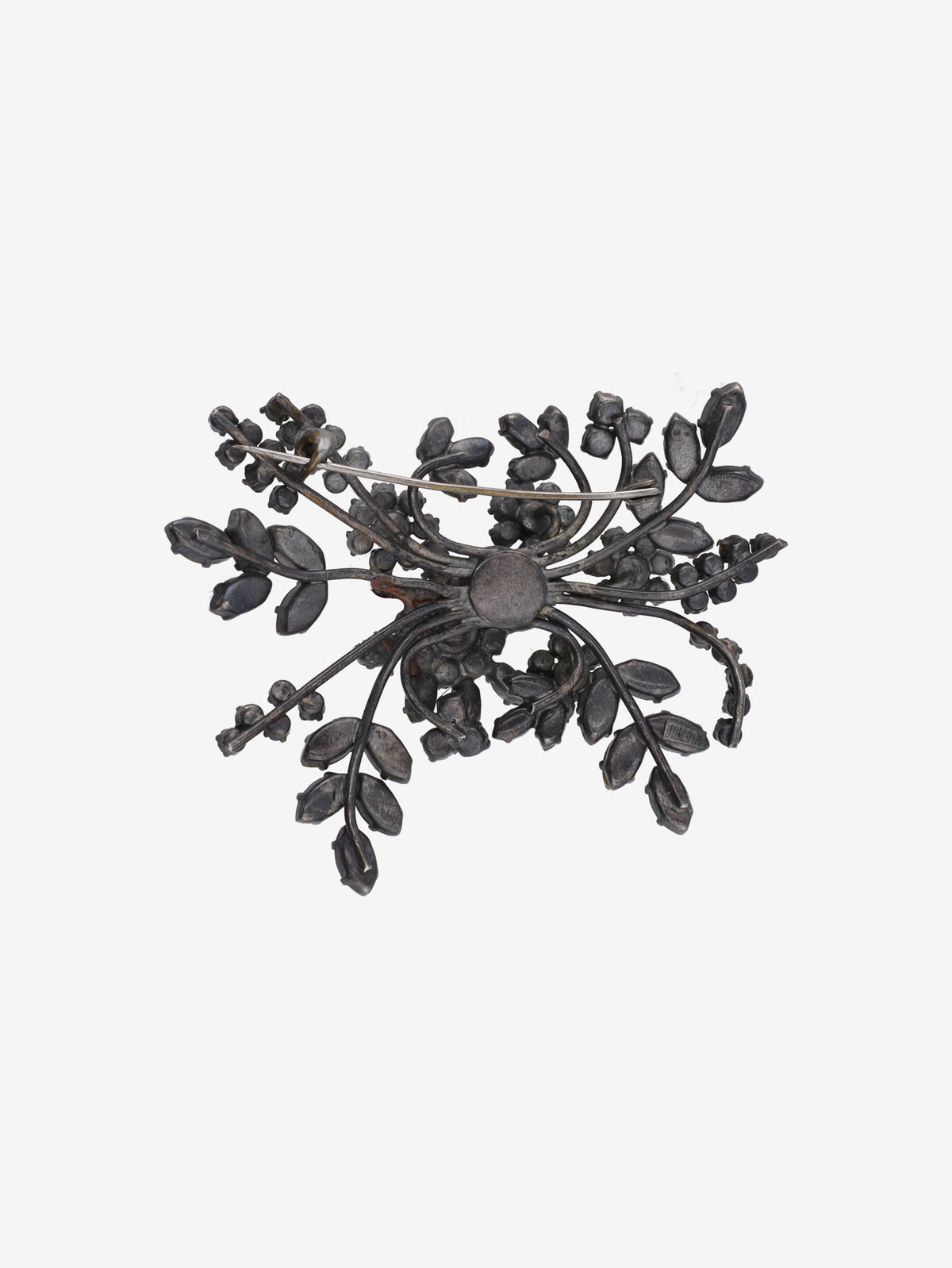Vintage Bouquet Brooch with Crystal Embellishments WCV13032025.48.19  Vintage 