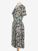 Vintage 50s Patterned Dress W2111037  Vintage 