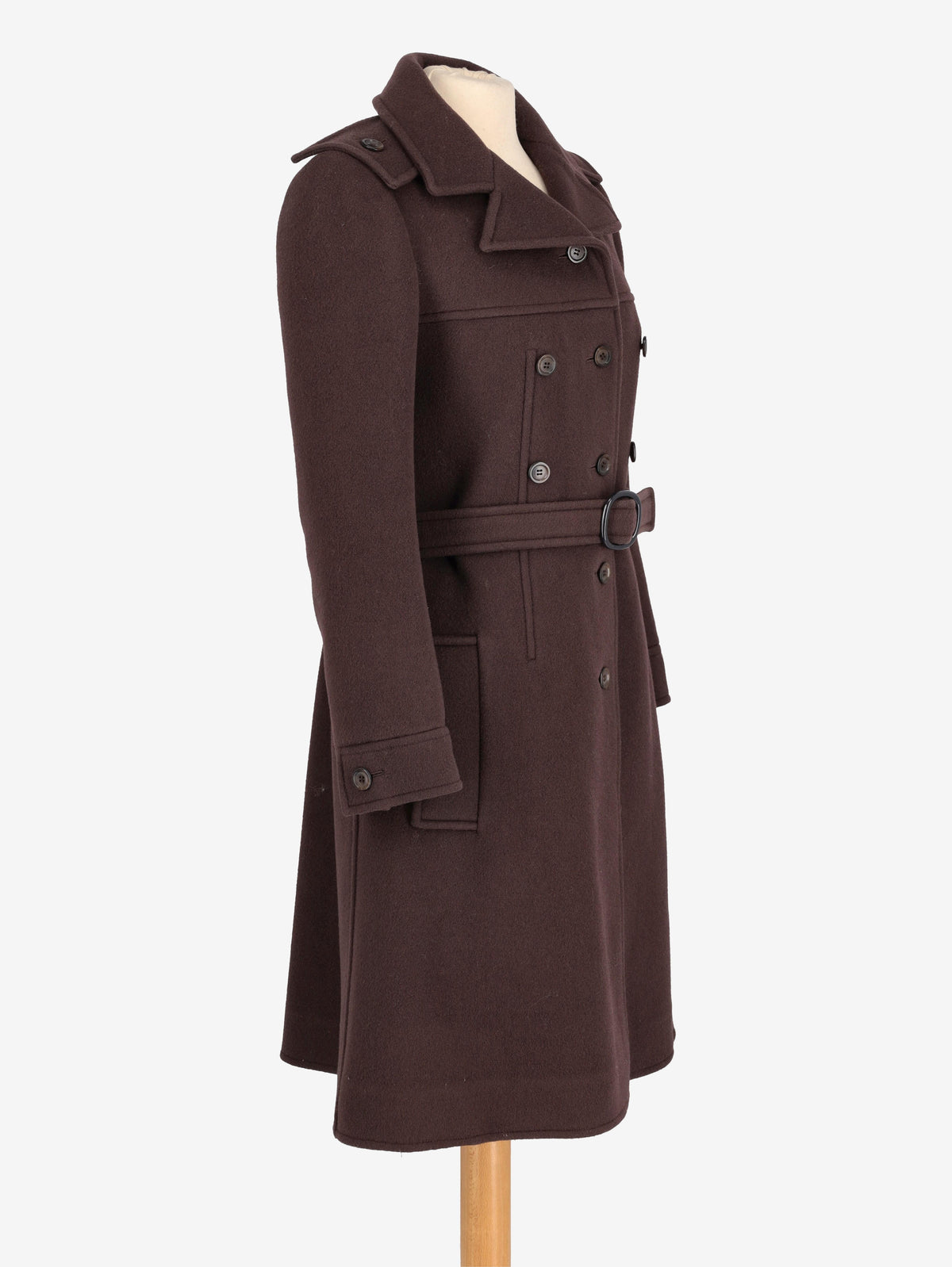Courrèges Brown Coat MR260725.34  Courrèges 