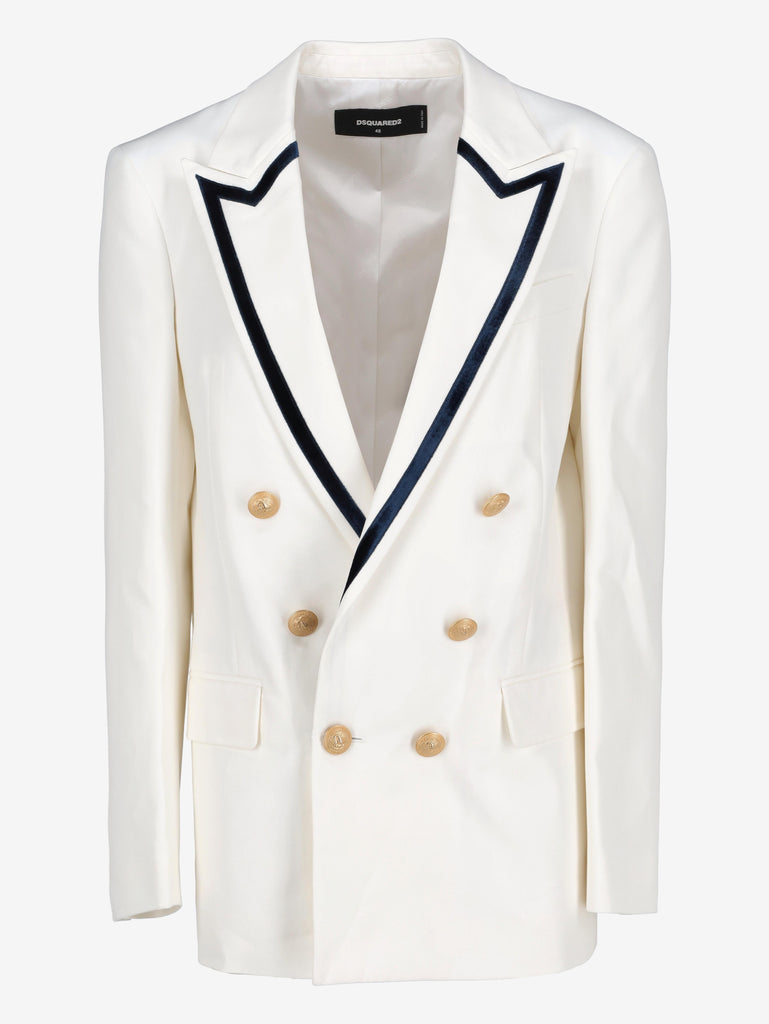 DSQUARED2 Sexy Double-Breasted Palm Beach Blazer CVM26.23.38  Dsquared² 