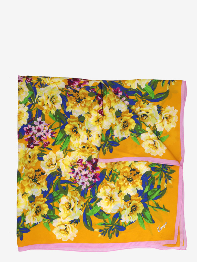 Kenzo Floral Silk Scarf W27526.61  Kenzo 