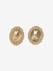 Vintage Ornate Frame Earrings W13426.54  Vintage 