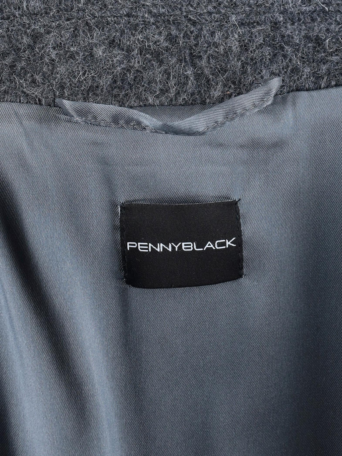 Penny Black Grey Wool-Mohair Blend Short Coat CVM26.8.3  Pennyblack 