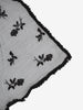Dolce & Gabbana Black Lace Floral Foulard W27526.75  Dolce & Gabbana 
