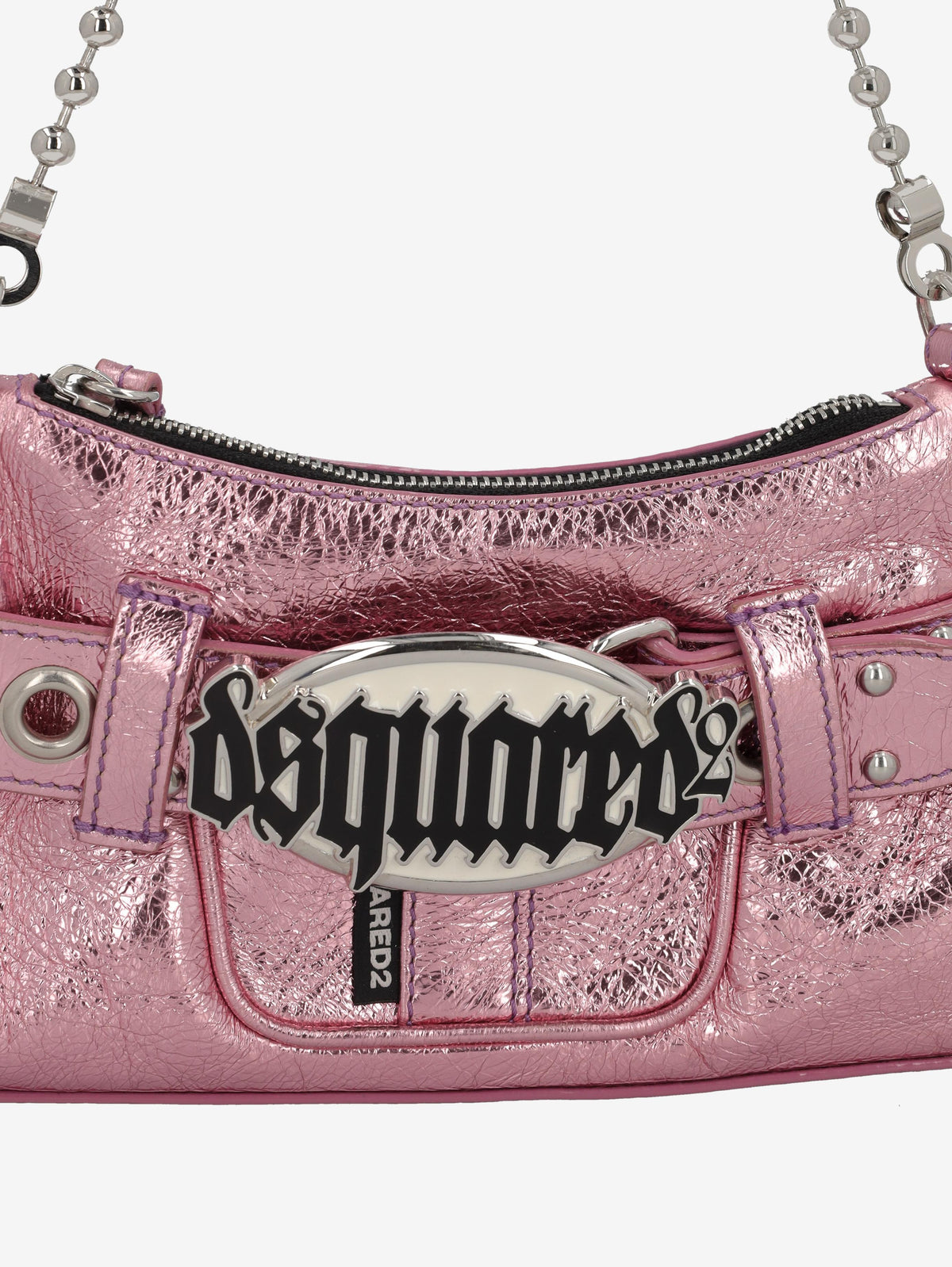 Dsquared2 Belt Clutch Patent Leather Shoulder Bag CVM26.23.86/1  Dsquared² 