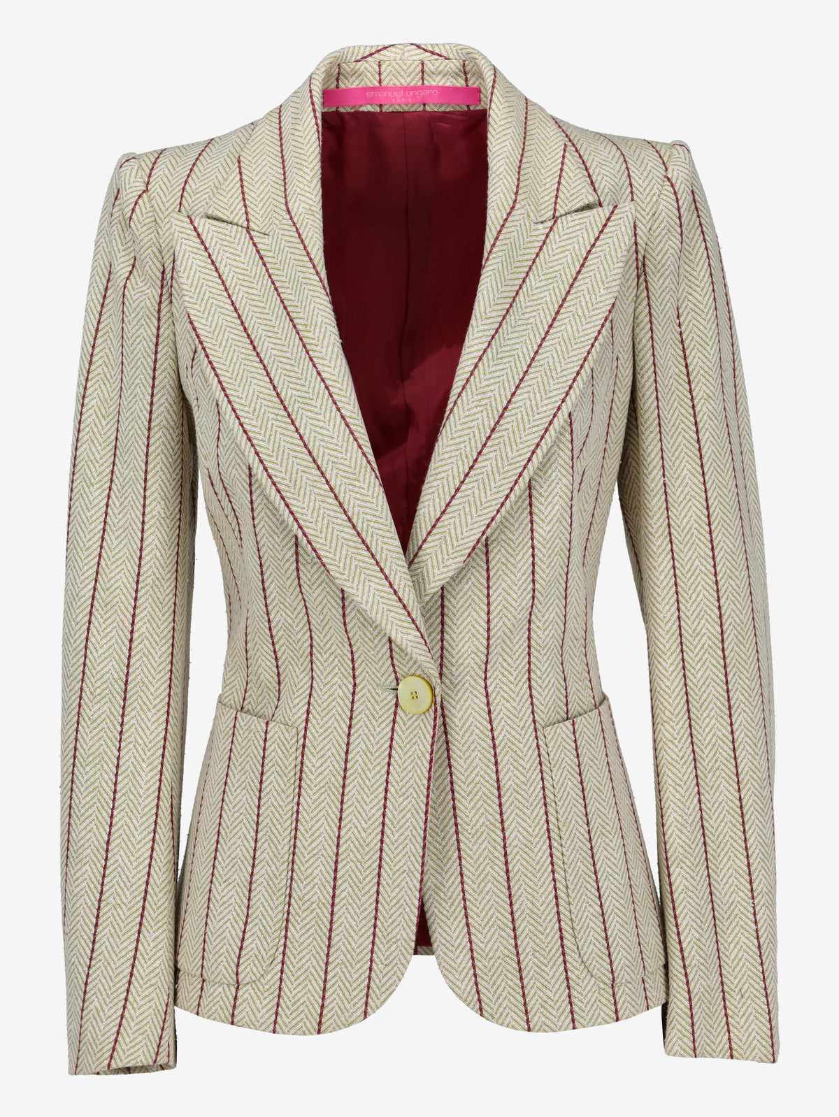 Emanuel Ungaro Striped Suit with Jacket and Trousers W7426.25  Ungaro 