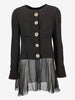 Karl Lagerfeld Embellished Blazer with Tulle Hem W27526.28  Karl Lagerfeld 