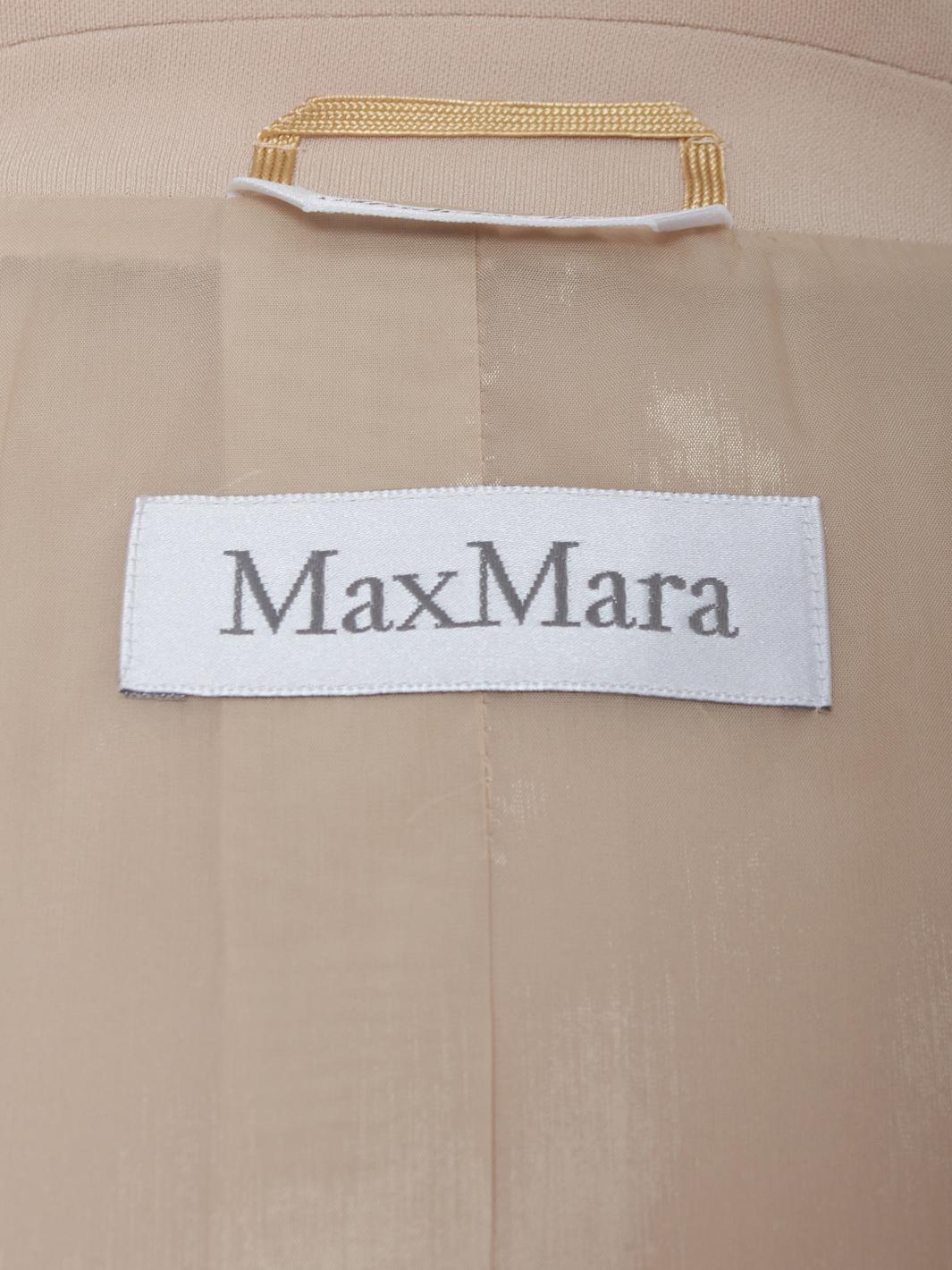 Max Mara Three Piece Suit Beige