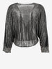 Gianni Versace Couture - Metallic Mesh Crop Blouse (S/S 1986) AR115  Gianni Versace 