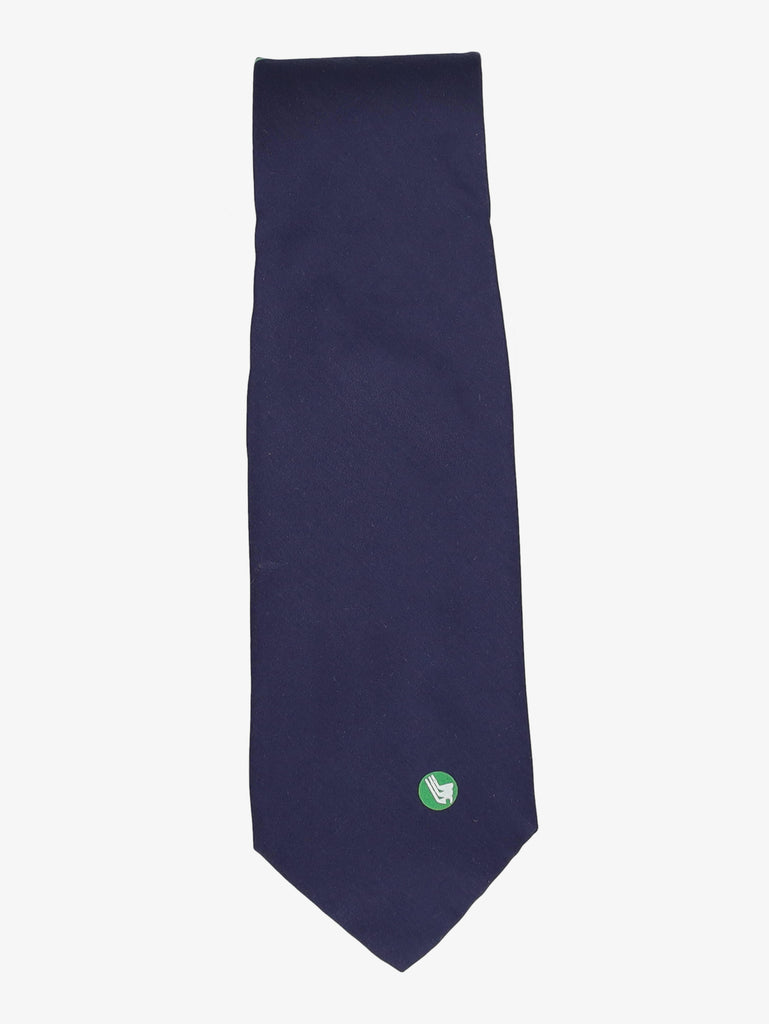Cravatta blu navy vintage