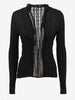 Yves Saint Laurent Cut-out Cardigan