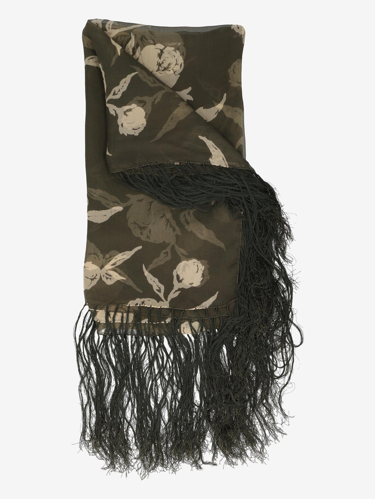Emporio Armani Sheer Floral Shawl W27526.87  Emporio Armani 