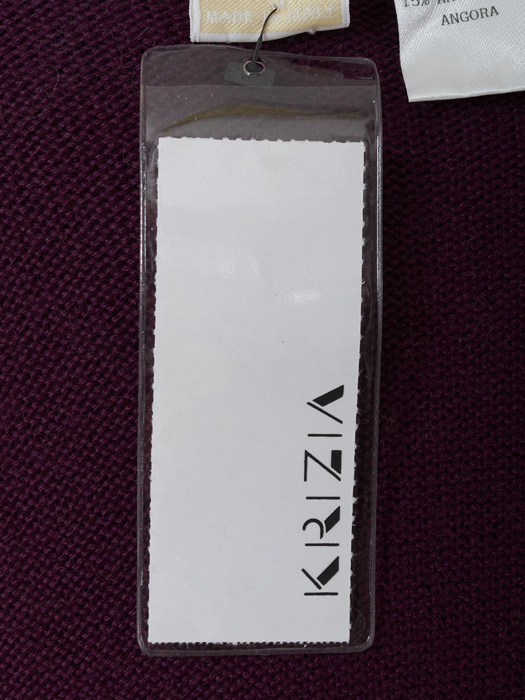 Krizia Wool Midi Dress