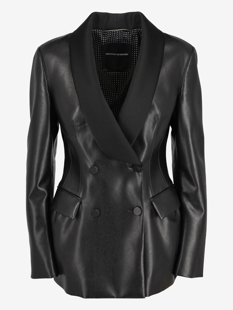 Ermanno Scervino Faux Leather Blazer WCV30052025.42  Ermanno Scervino 