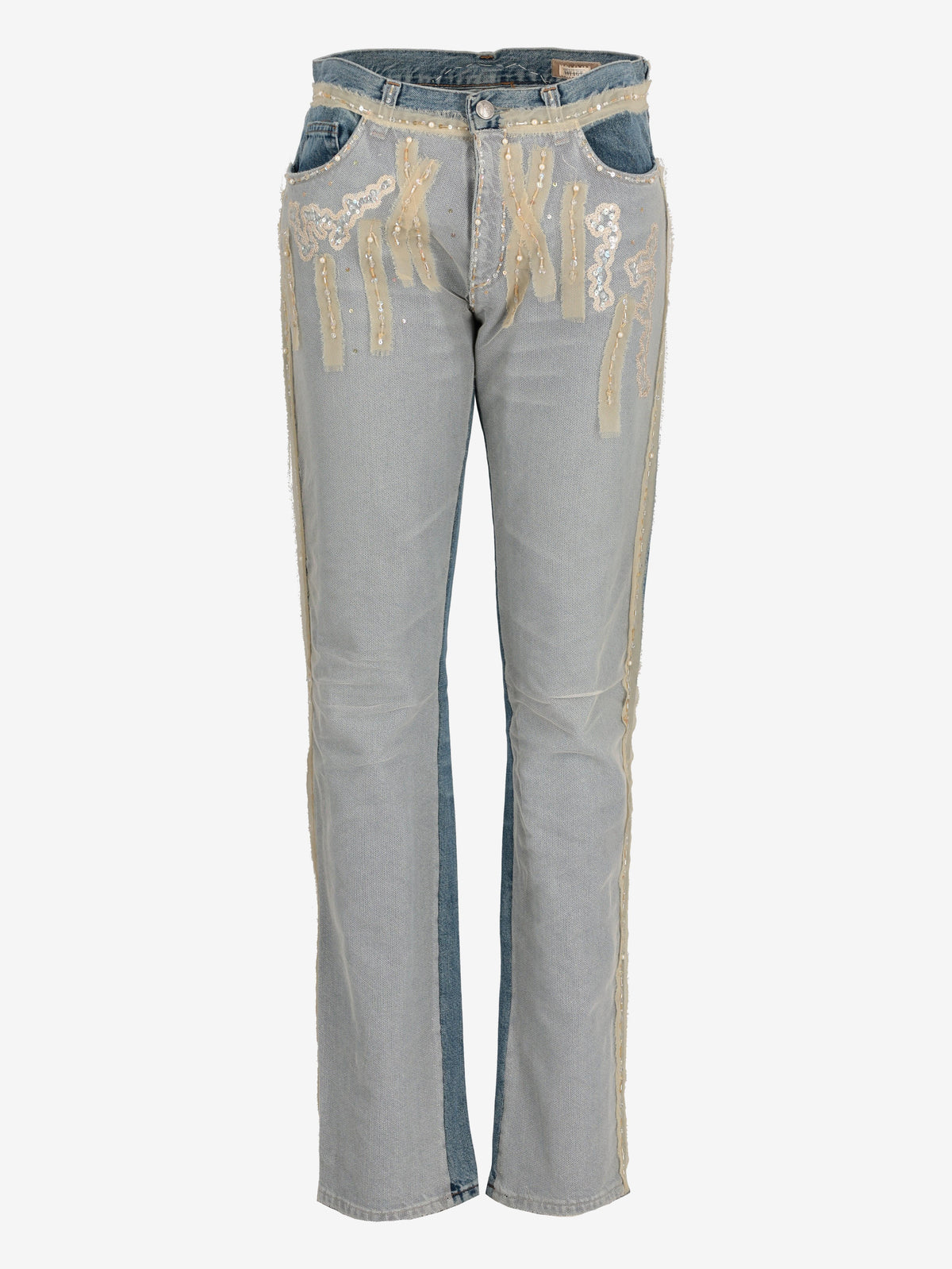 Voyage Customized Jeans With Tulle W2511.46  Voyage 