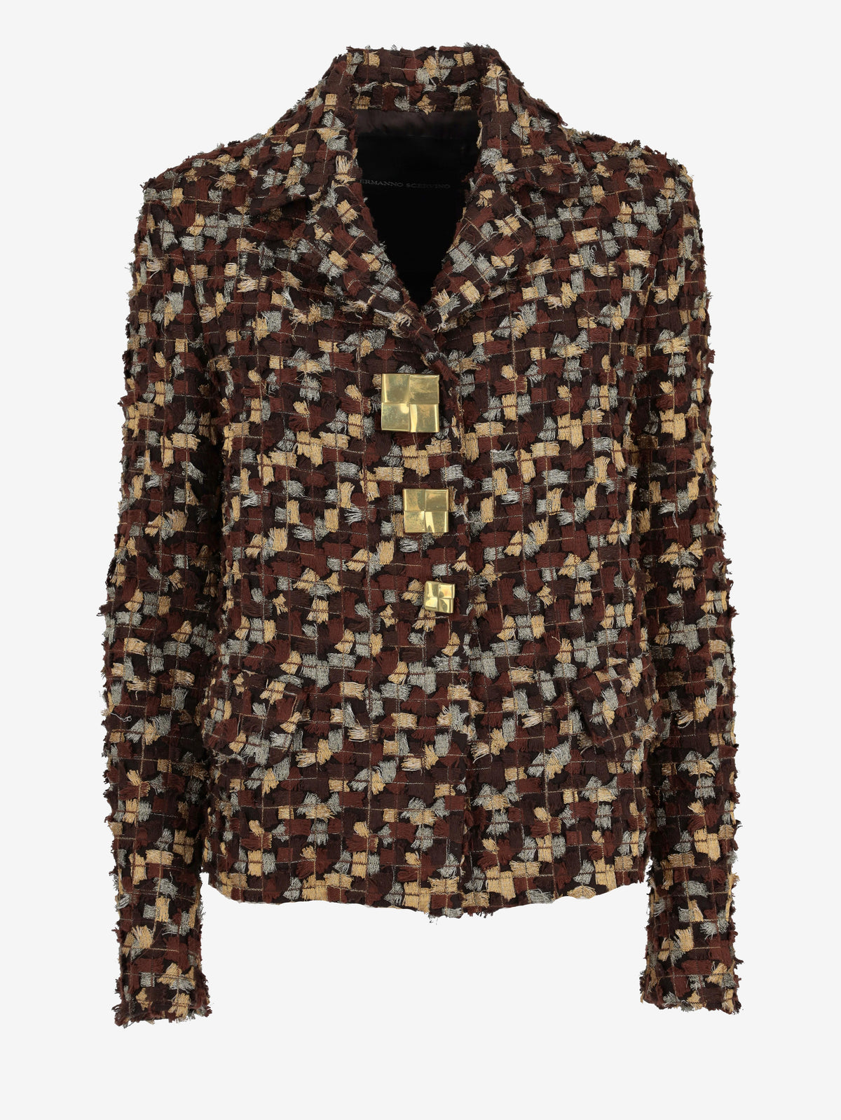 Ermanno Scervino Blazer With Gold-Tone Buttons WCV30052025.40  Ermanno Scervino 