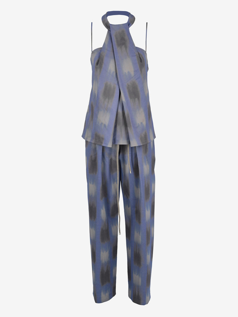 Giorgio Armani Halter Top and Wide-Leg Trouser Set W27526.8  Giorgio Armani 