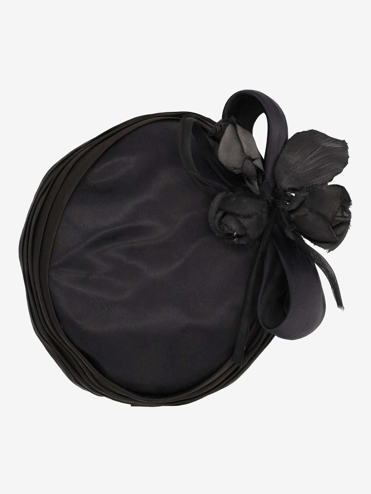 Vintage Bow & Floral Fascinator Hat W27526.155  Vintage 