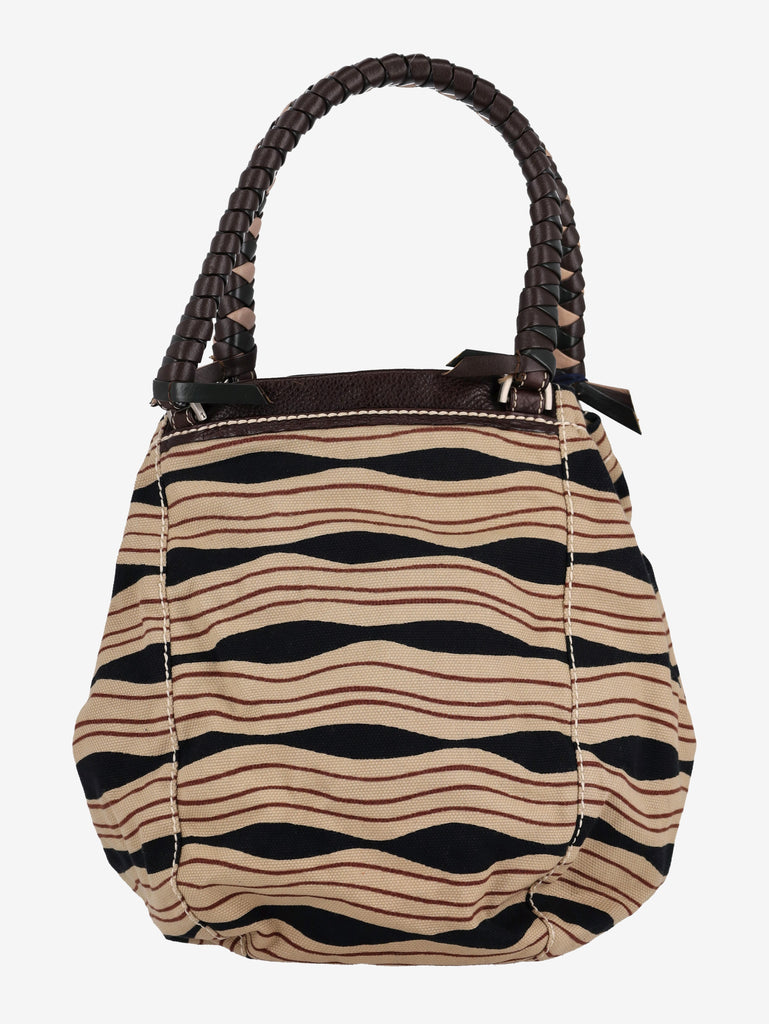 Malo Striped Bag WCV24101075  Malo 