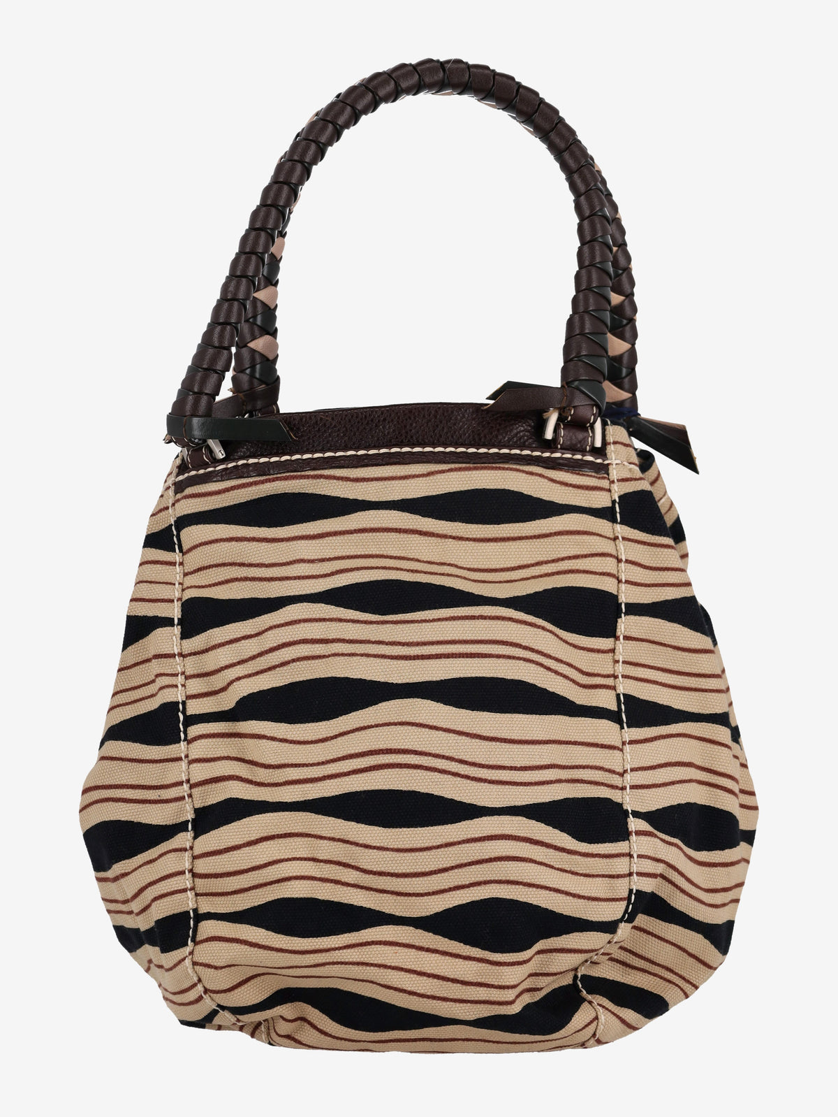 Malo Striped Bag WCV24101075  Malo 
