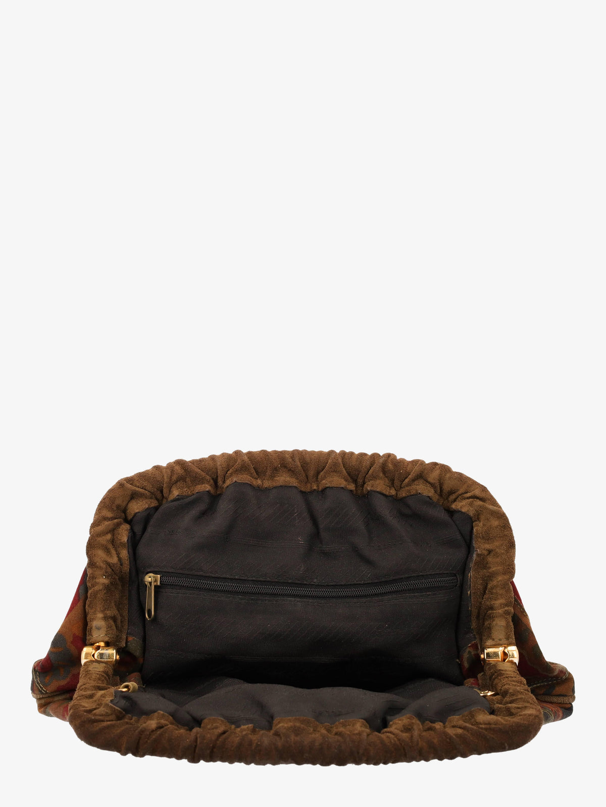 Castellari Flowered Soft Clutch