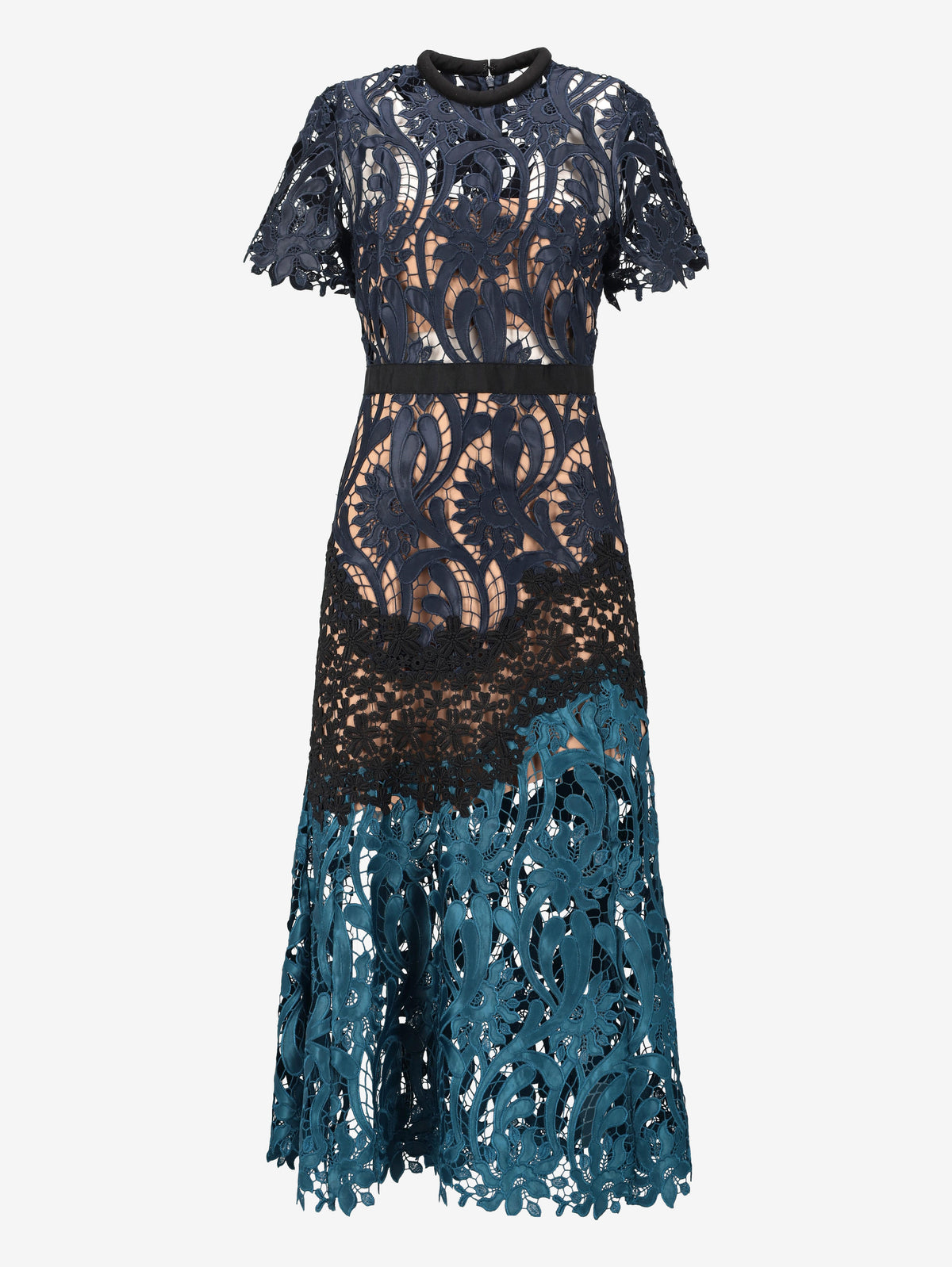 Self Portrait Blue Lace Dress WCV161224_55  Self-Portrait 