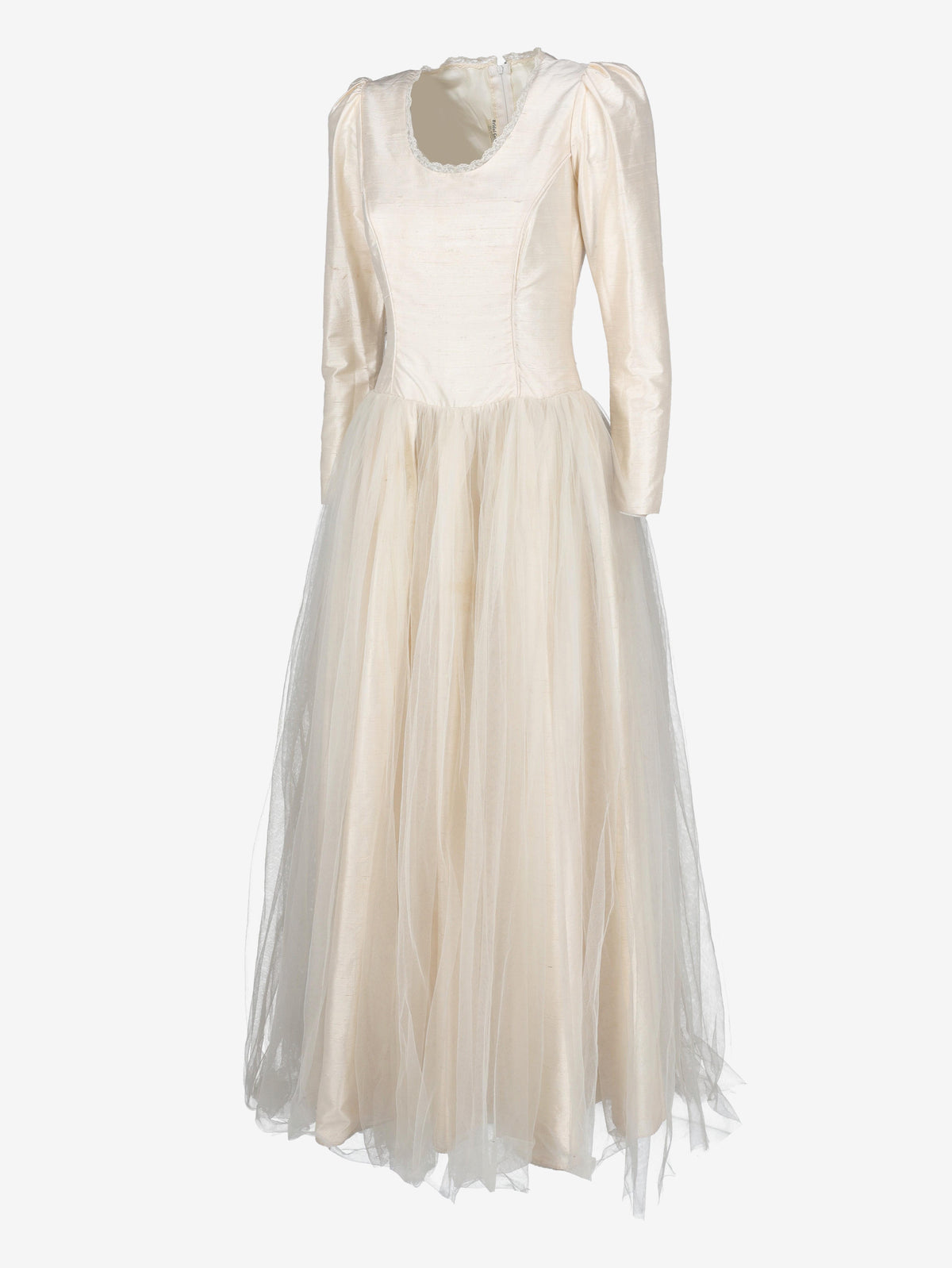 Vintage Made in England Wedding Dress W240426.5  Vintage 