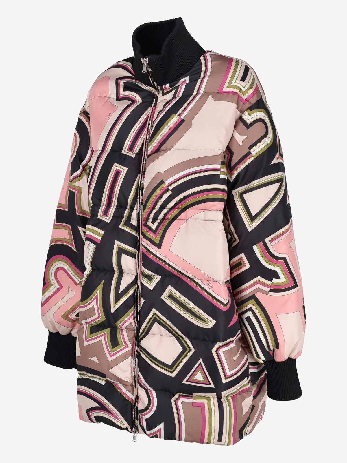 Emilio Pucci Oversized Printed Puffer Coat CVM26.22.1  Pucci 