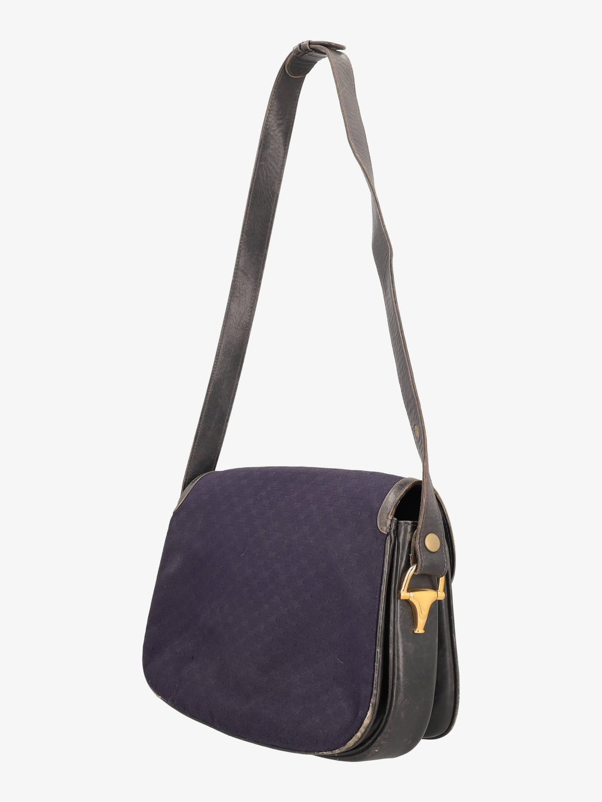 Gucci Vintage Horsebit Shoulder Bag