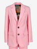 DSQUARED2 Pink Blazer Suit Set with Graphic Lining CVM26.23.206  Dsquared² 
