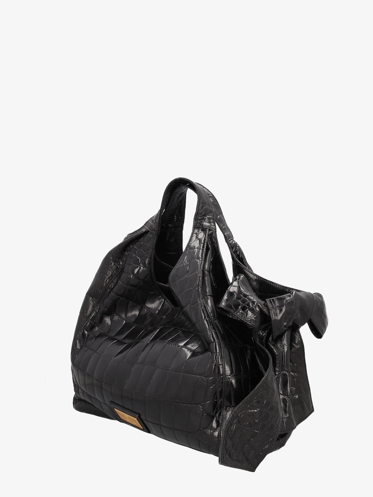 Valentino Garavani Maxi Bag In Black Cocco