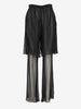 Karl Lagerfeld Layered Trousers with Sheer Silk Overlay Skirt W27526.27  Karl Lagerfeld 