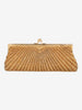 Vintage Golden Beaded Clutch Bag W150626.42  Vintage 