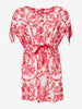 Gucci Floral-Print Semi-Sheer Cotton Mini Dress WCV241026  Gucci 