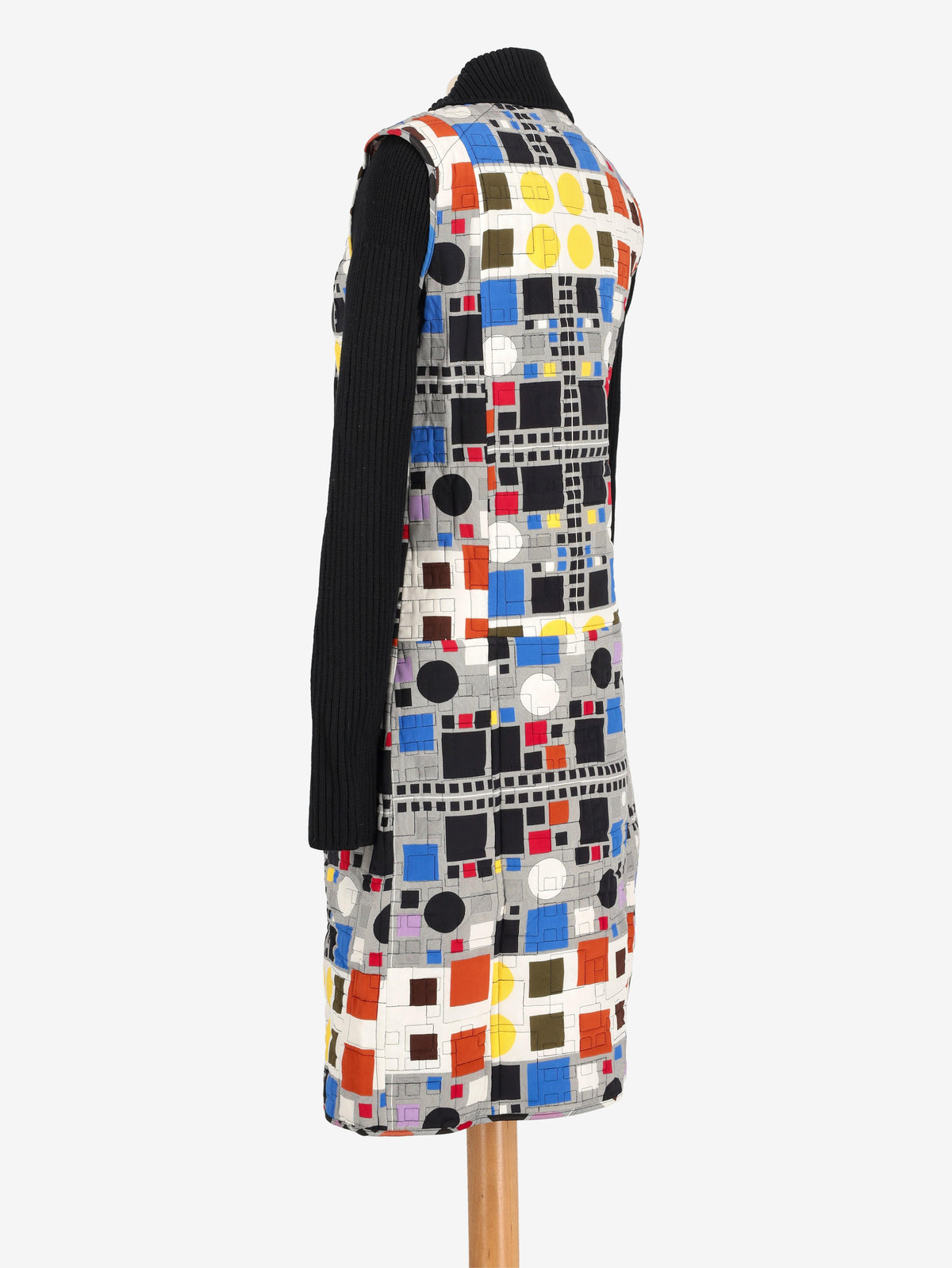Fendi Long Multicolored Quilted Jacket W2511.64  Fendi 