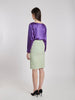 1990s Christian Dior midi skirt in pistachio green W2202257  Christian Dior 
