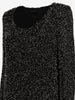 Vintage Beaded Midi Dress with Padded Shoulders W130426_1  Vintage 