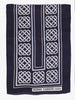 Vintage Patterned Foulard W2201124  Pierre Cardin 