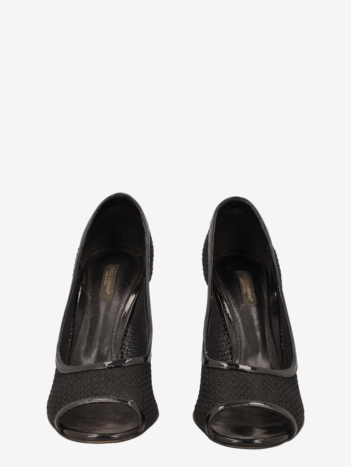 Dolce&Gabbana Peep-Toe Stiletto Pumps WCV041224.120  Dolce & Gabbana 