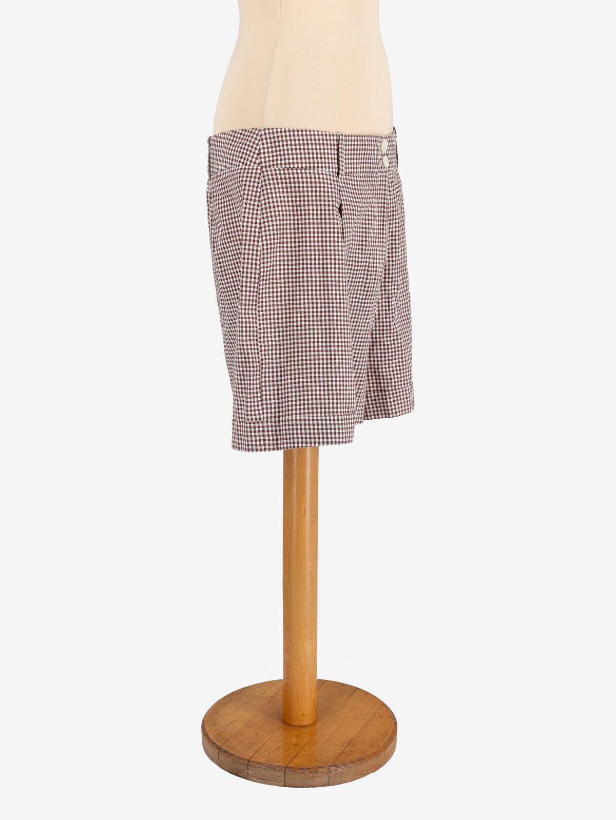 Michael Kors Vintage Gingham Shorts WCV241010305  Michael Kors 