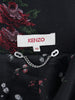 Kenzo Floral Wool-Blend Coat with Voluminous Collar W27526.29  Kenzo 