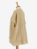 Brunello Cucinelli Maxi Camicia in Lurex Oro