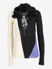 Fendi Sweater With Fur Collar W2511.92  Fendi 