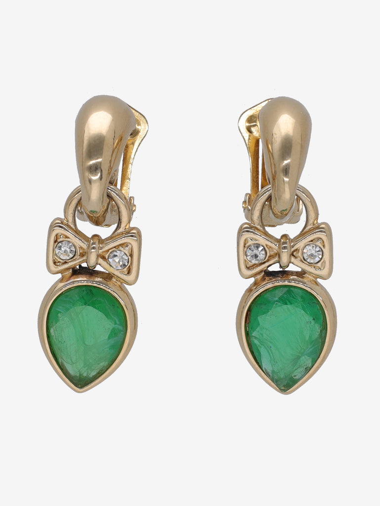 Vintage Clip-on Earrings W22040614  Vintage 