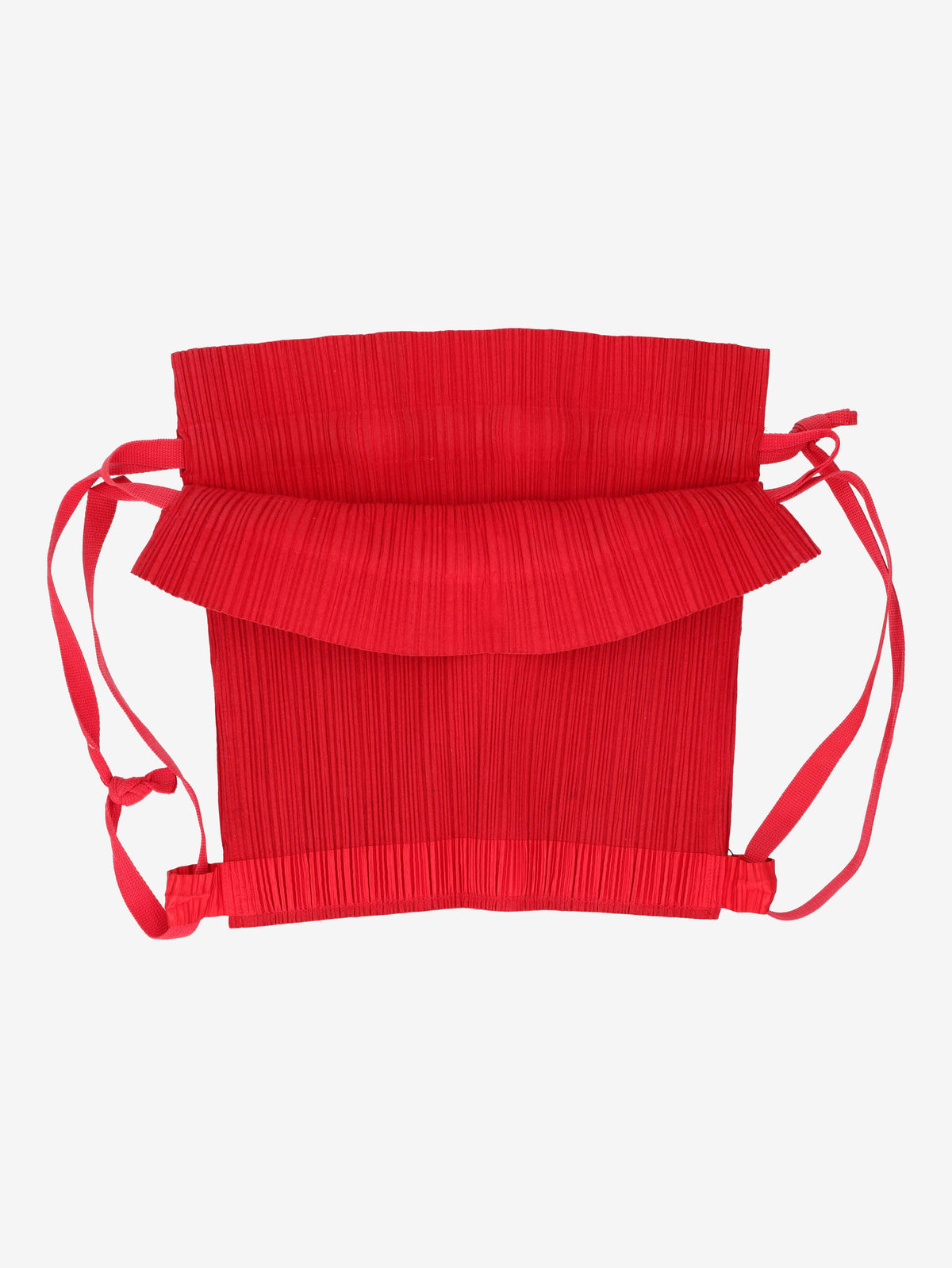 Pleats Please Issey Miyake Drawstring Pleated Backpack W27526.11  Issey Miyake 