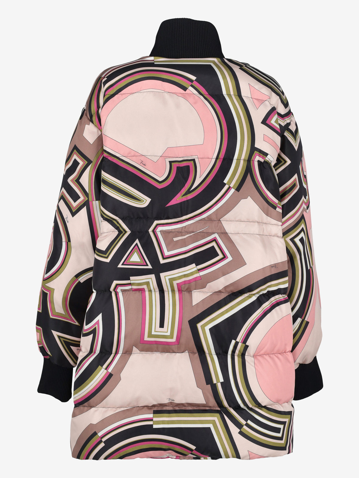 Emilio Pucci Oversized Printed Puffer Coat CVM26.22.1  Pucci 