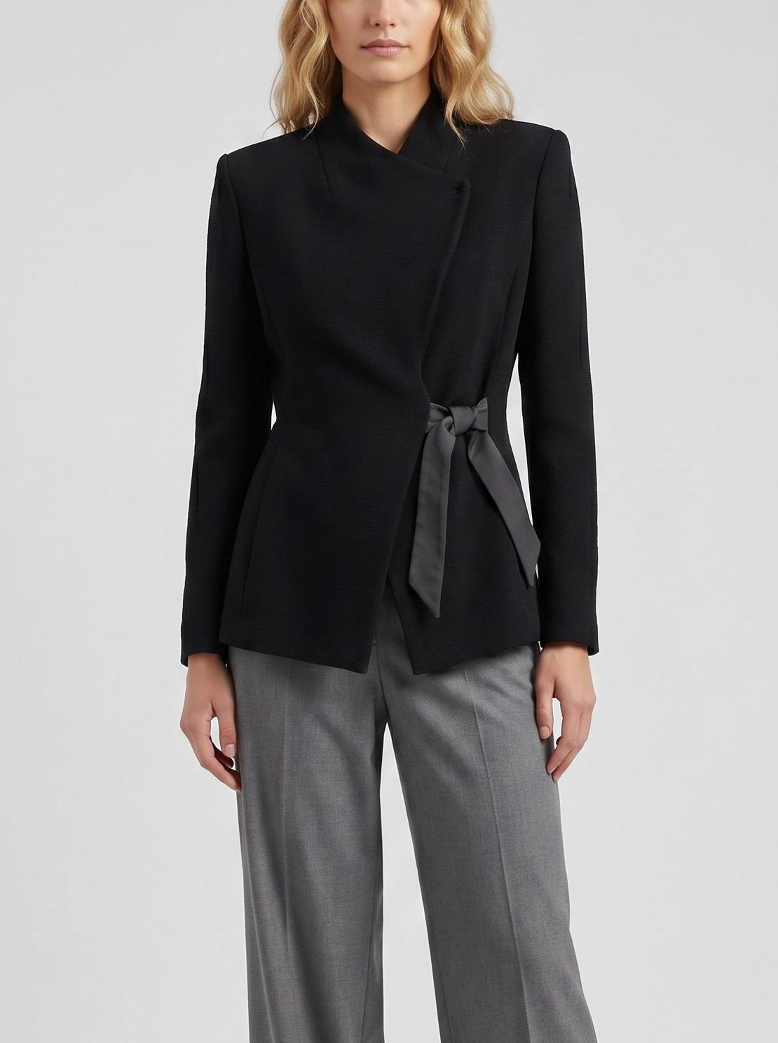 Emporio Armani Oriental-Inspired Belted Blazer W27526.1  Emporio Armani 