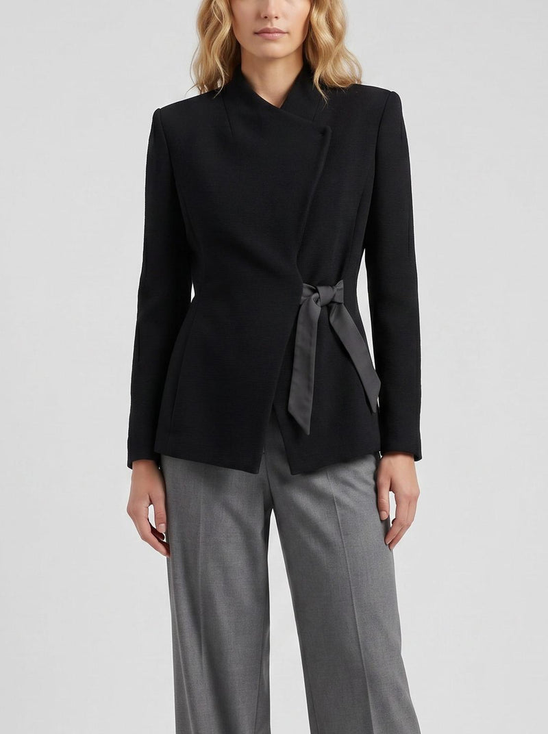 Emporio Armani Oriental-Inspired Belted Blazer W27526.1  Emporio Armani 