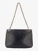 Pirovano Blue Cocco Shoulder Bag
