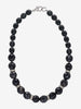 Vintage Black Pearl Necklace W2202091  Vintage 